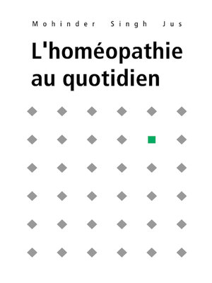 cover image of L'homéopathie au quotidien